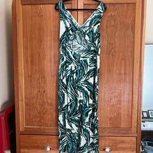 Who What Wear tropical jumpsuit size Mediumb